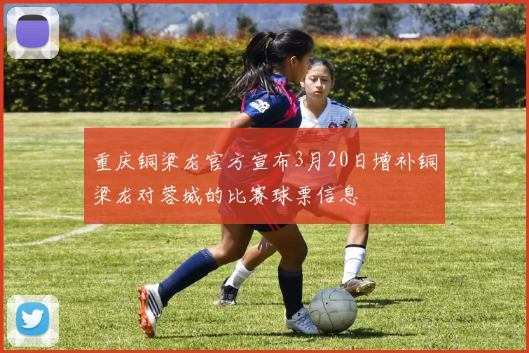 重庆铜梁龙官方宣布3月20日增补铜梁龙对蓉城的比赛球票信息